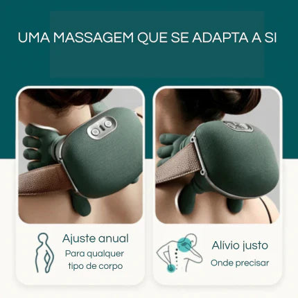 Massajador PRO - Relaxe com os vários tipos de massagem incluídos